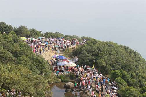 縱情山水，激蕩智慧——TANK007重陽節(jié)帶您一起登高梧桐山